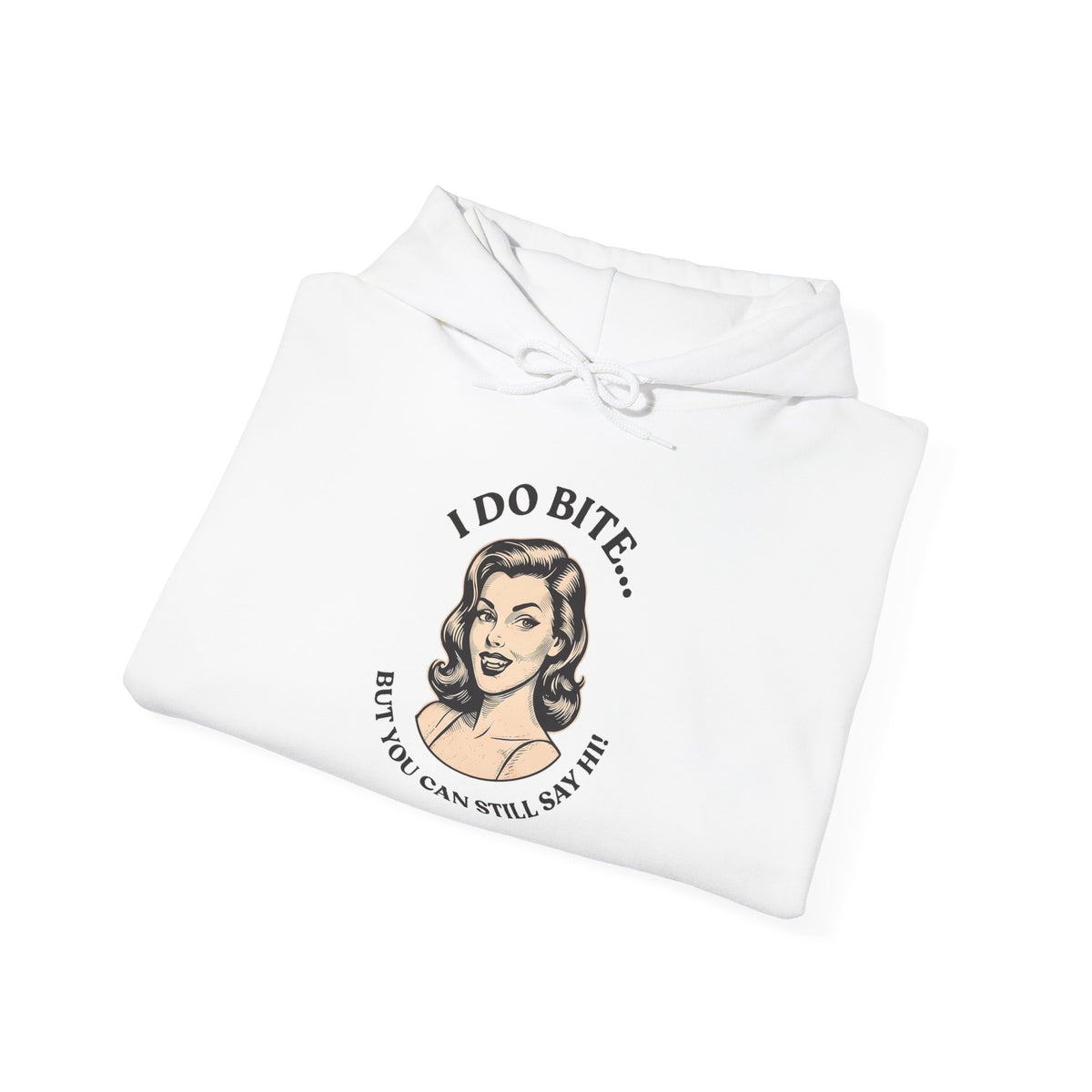I Do Bite Hoodie (Retro Edition)