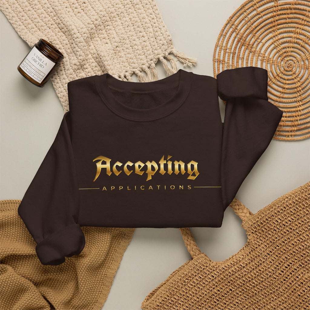 Accepting Applications Crewneck Sweatshirt