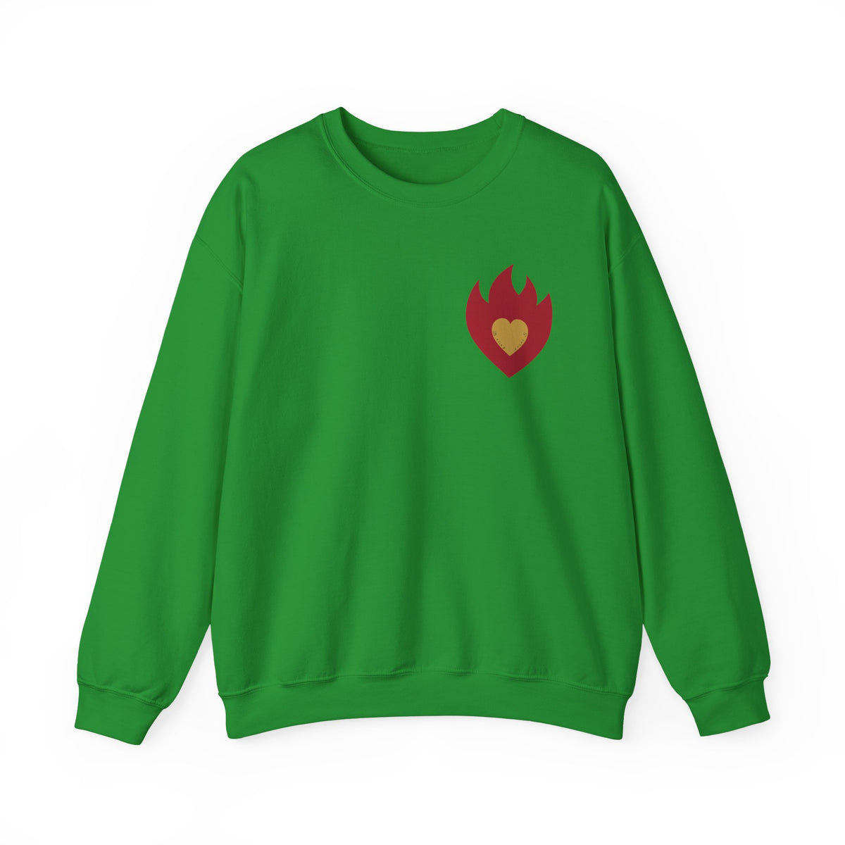 Dating Season Flame Heart Crewneck Sweatshirt