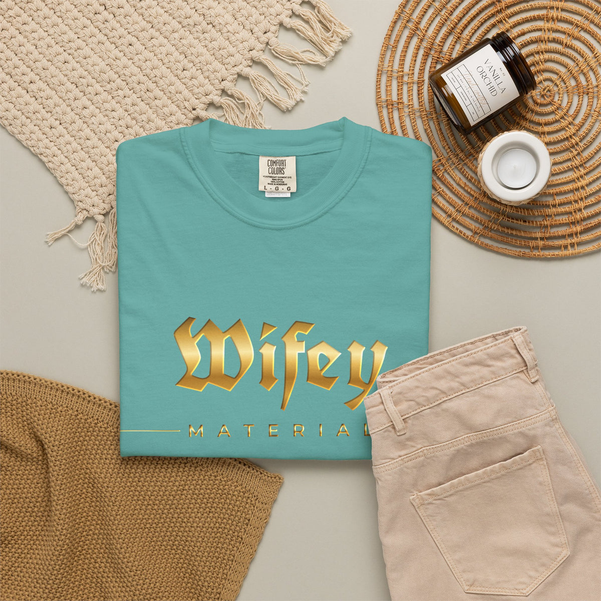 Wifey Material Tee