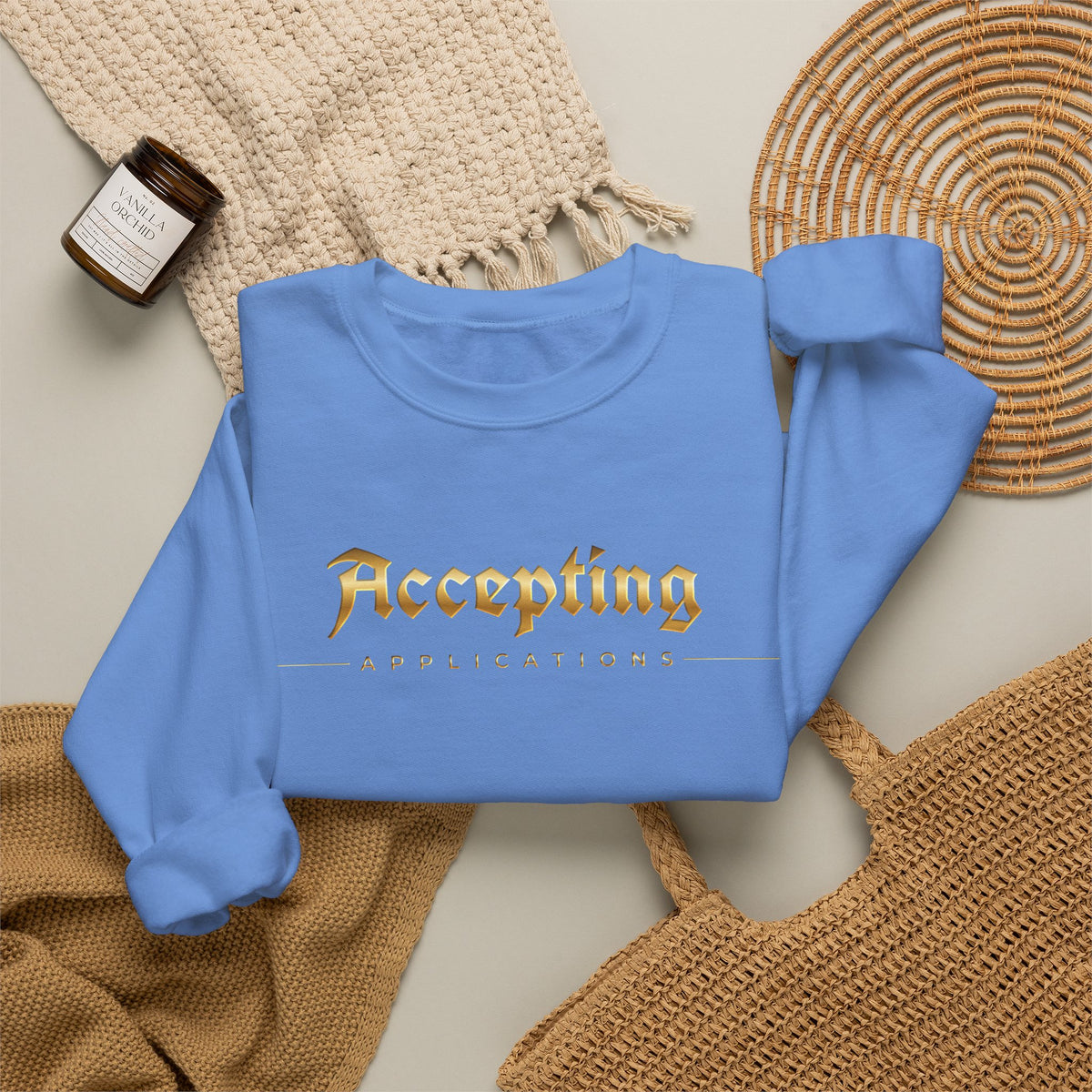 Accepting Applications Crewneck Sweatshirt