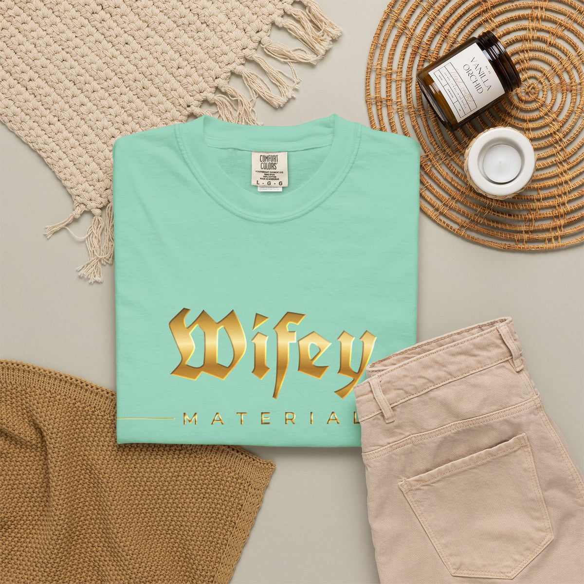 Wifey Material Tee