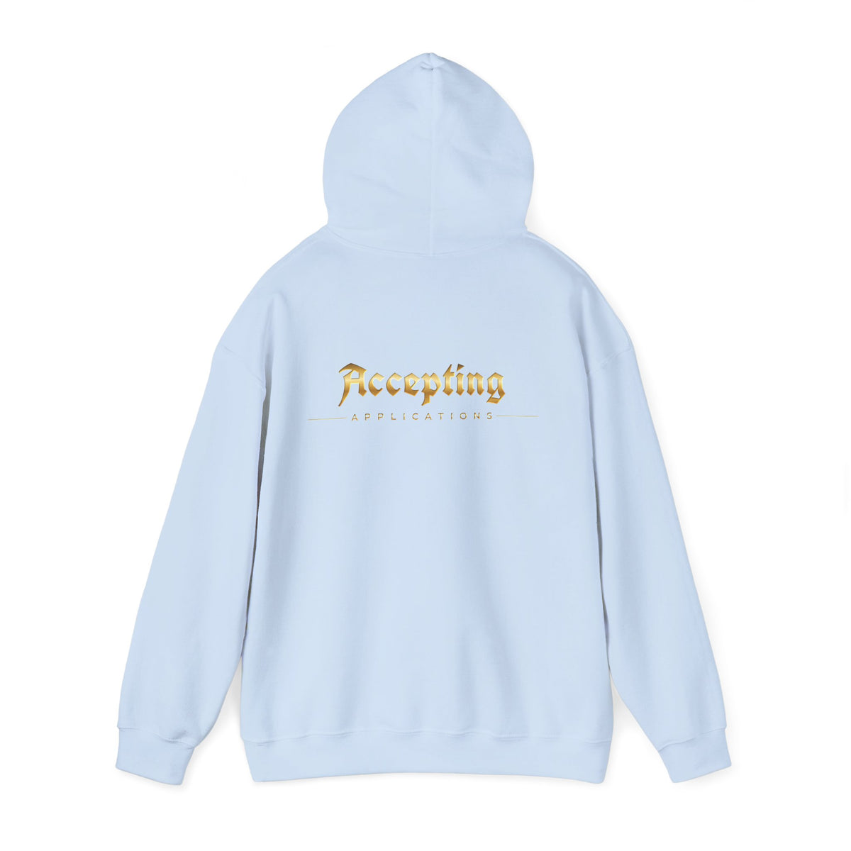Accepting Applications Hoodie (Front & Back Print)