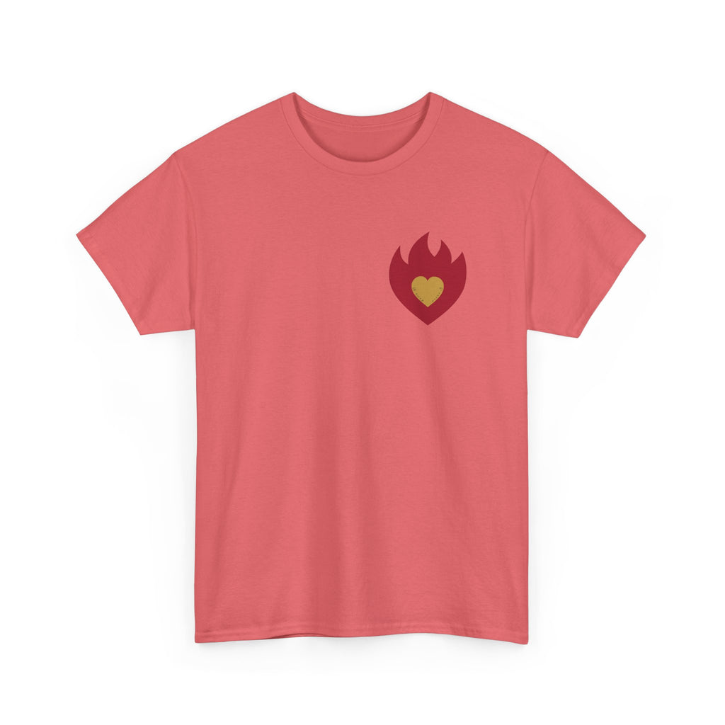 Accepting Applications Tee back & front | Gold Gothic Script, Minimal Graphic Shirt