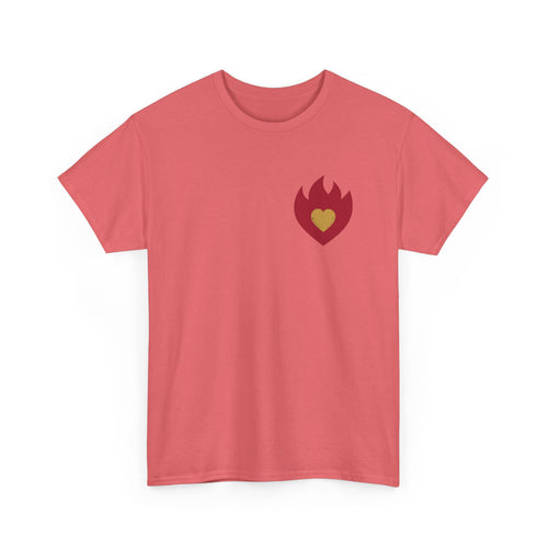 Accepting Applications Tee back & front | Gold Gothic Script, Minimal Graphic Shirt