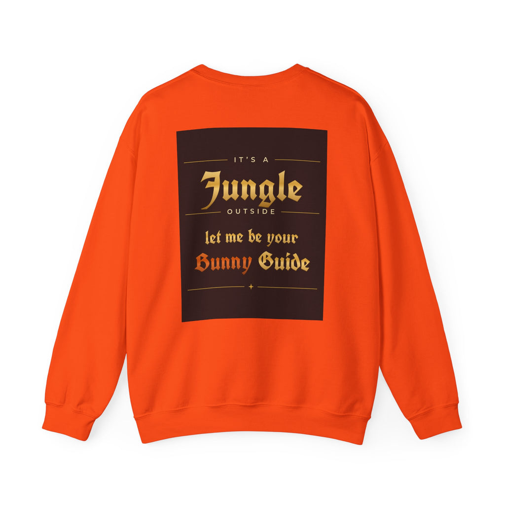 Bunny Guide Crewneck Sweatshirt (Front & Back Print)