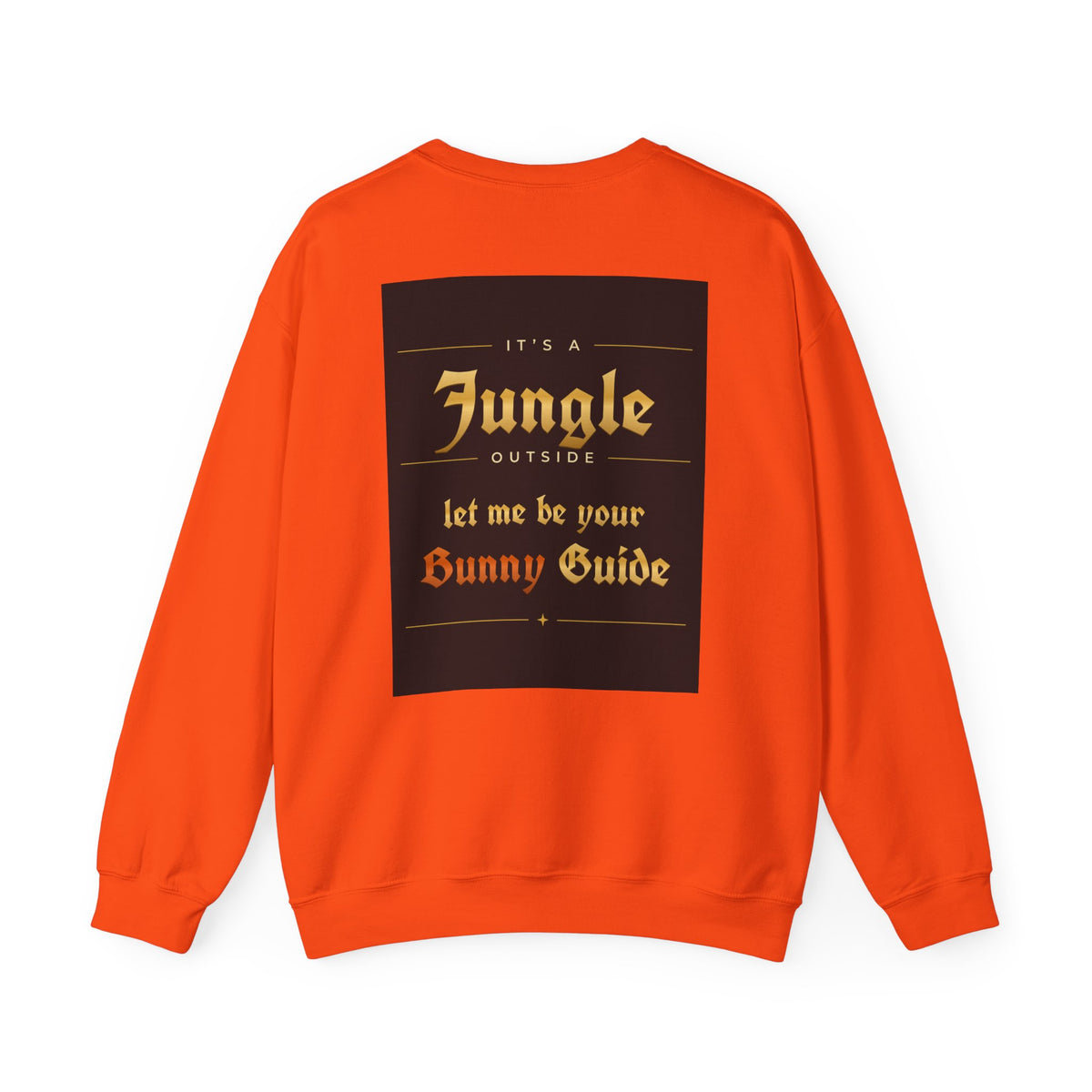 Bunny Guide Crewneck Sweatshirt (Front & Back Print)
