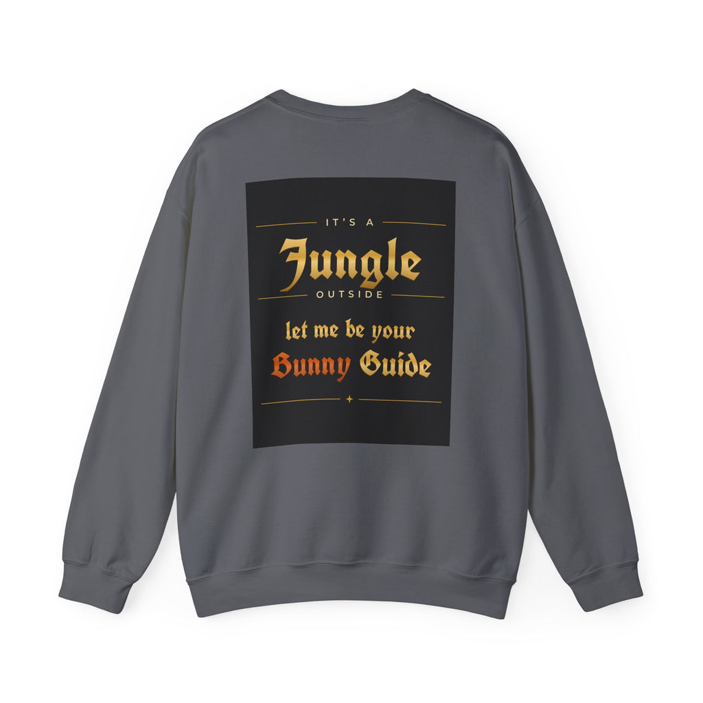 Bunny Guide Crewneck Sweatshirt (Front & Back Print)
