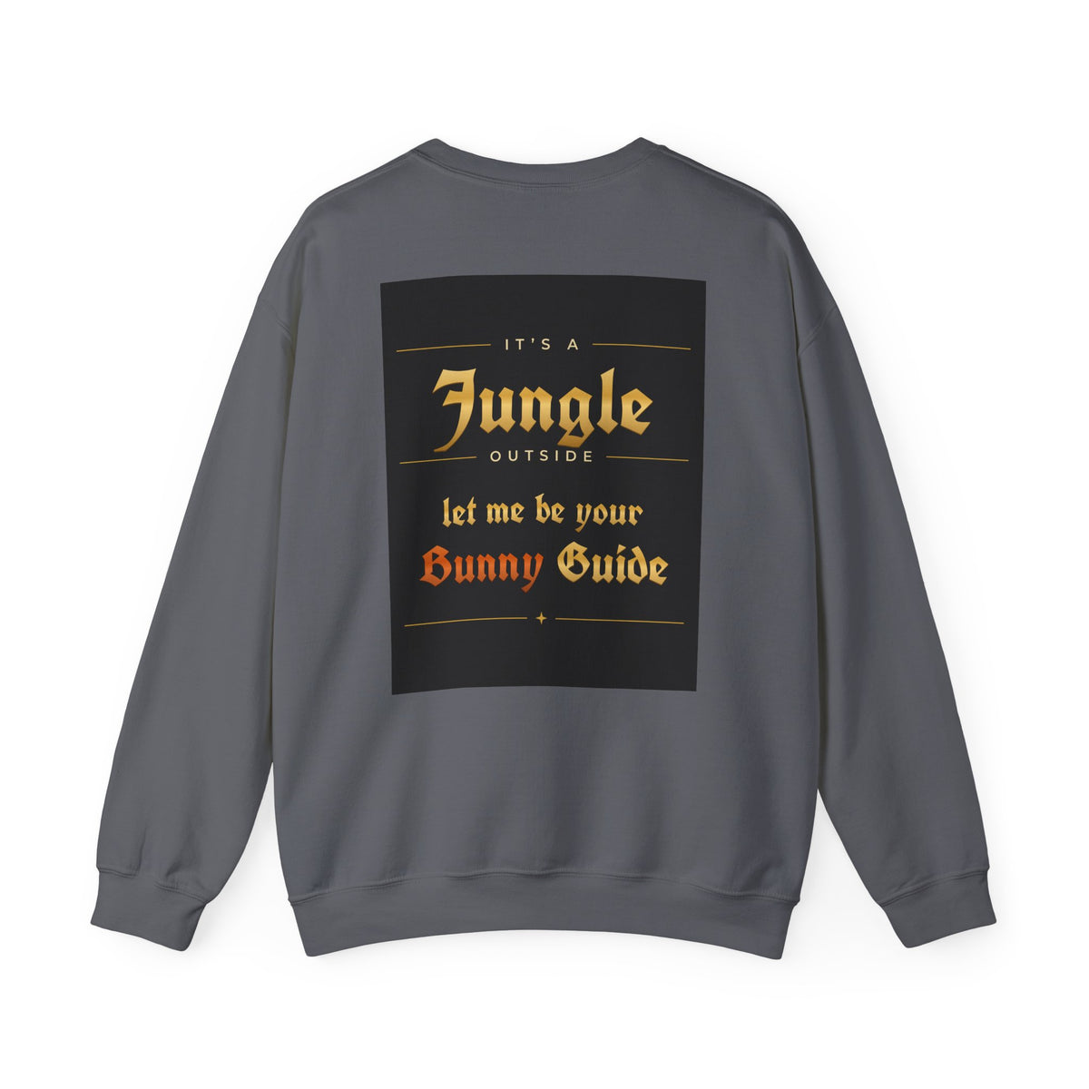 Bunny Guide Crewneck Sweatshirt (Front & Back Print)