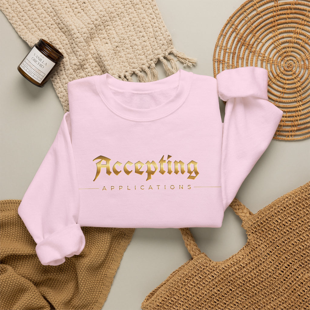 Accepting Applications Crewneck Sweatshirt