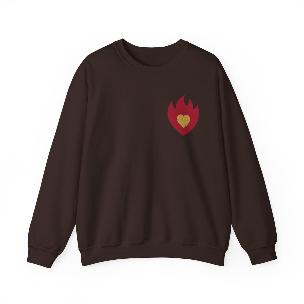 Dating Season Flame Heart Crewneck Sweatshirt