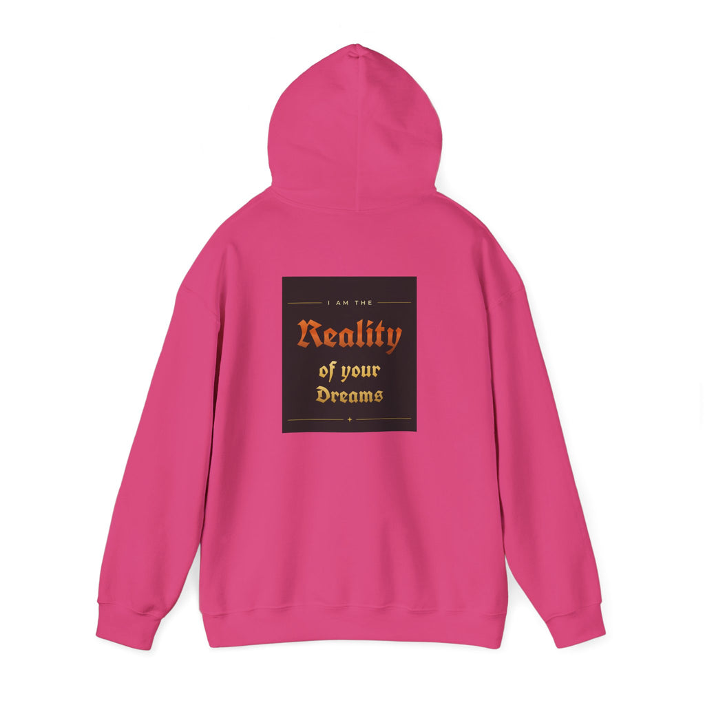 Copy of Reality of Your Dreams Hoodie | Gothic Orange Text on Black