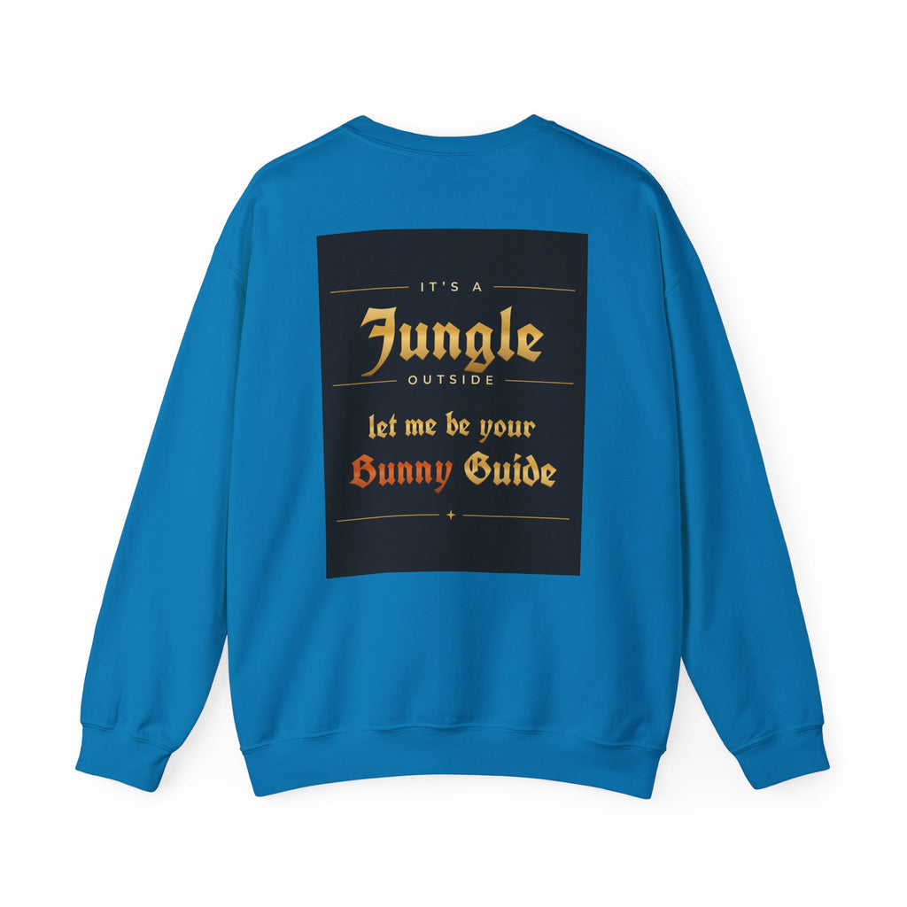 Bunny Guide Crewneck Sweatshirt (Front & Back Print)
