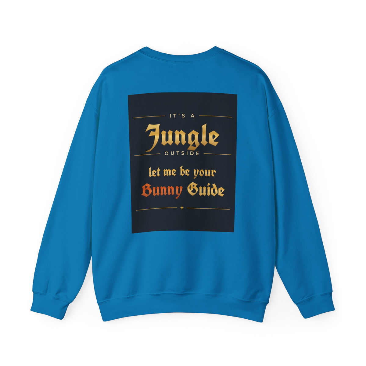 Bunny Guide Crewneck Sweatshirt (Front & Back Print)