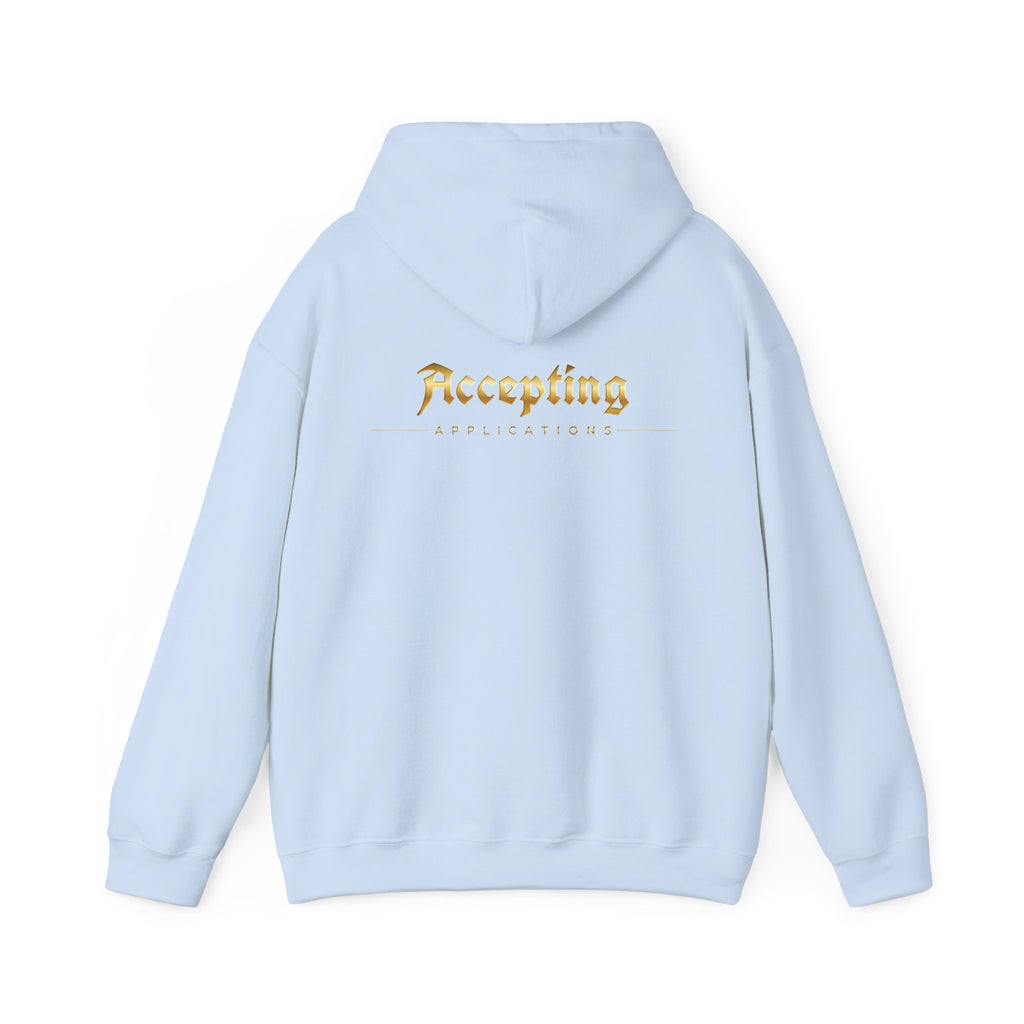 Accepting Applications Hoodie (Front & Back Print)