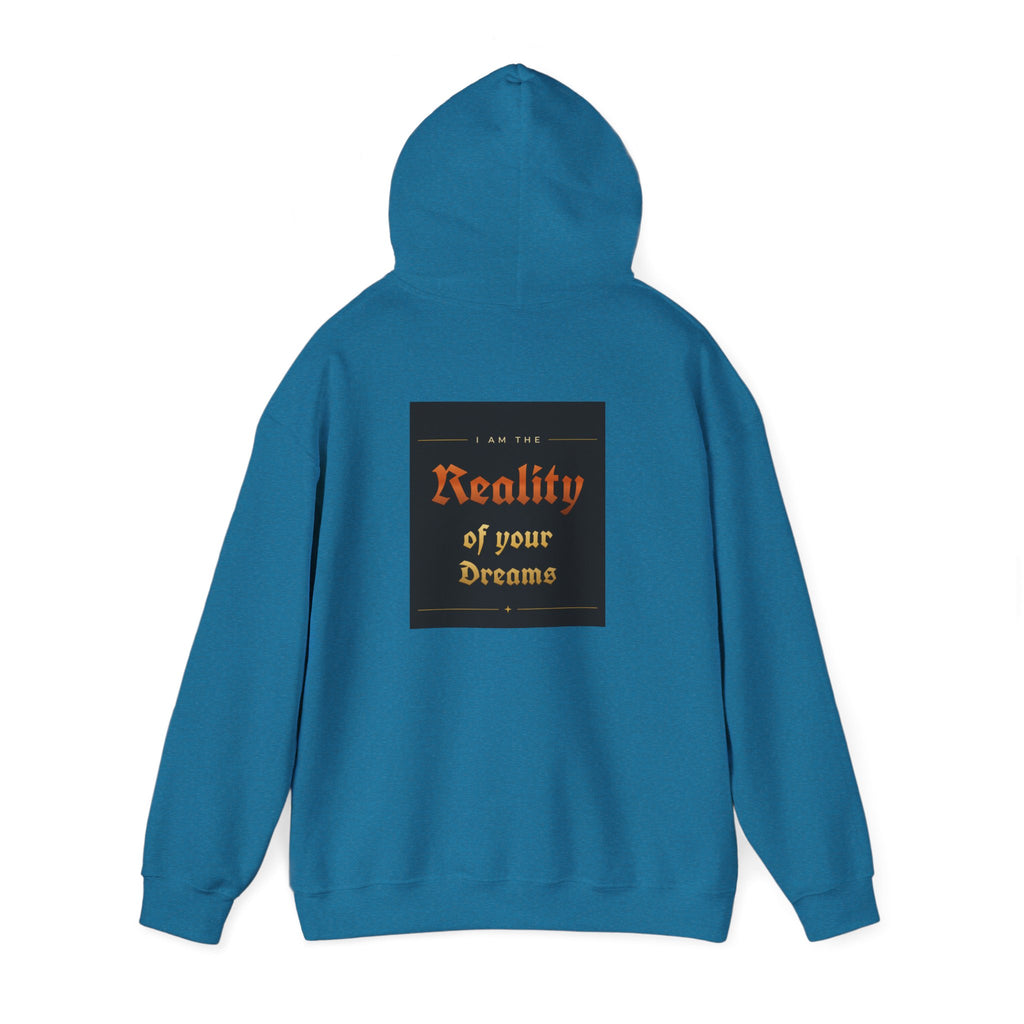 Copy of Reality of Your Dreams Hoodie | Gothic Orange Text on Black