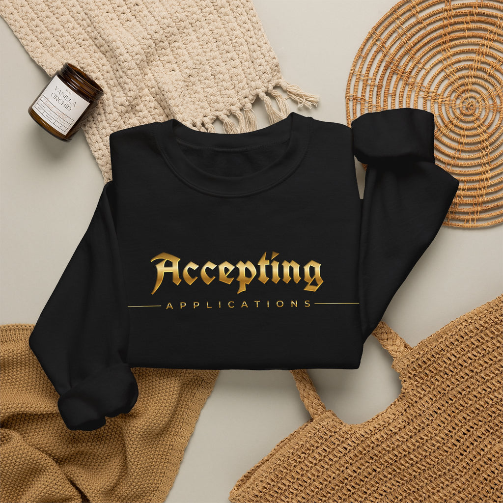 Accepting Applications Crewneck Sweatshirt