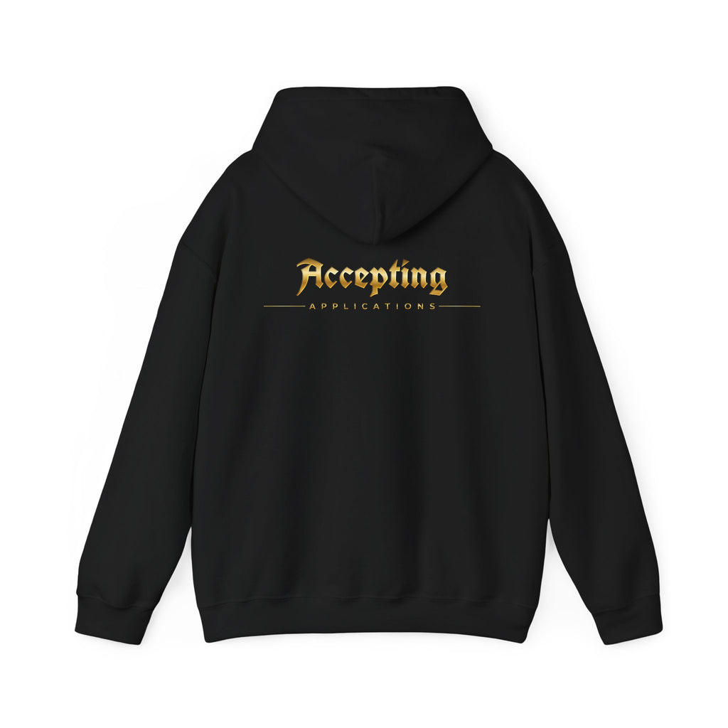 Accepting Applications Hoodie (Front & Back Print)